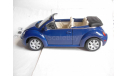 модель 1/18 VW Volkswagen New Beetle Convertible/Cabrio металл Welly, масштабная модель, 1:18