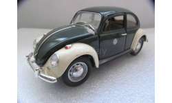 модель 1/18 полицейский Volkswagen Polizei Beetle 1967 Жук Yatming металл VW полиция