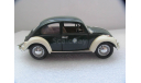 модель 1/18 полицейский Volkswagen Polizei Beetle 1967 Жук Yatming металл VW полиция, масштабная модель, Yat Ming, scale18