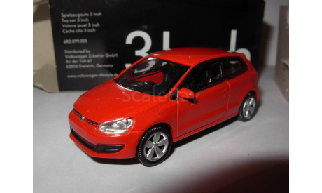 1/55 модель Volkswagen Polo Norev 3inch металл 1:55 VW, масштабная модель, scale50