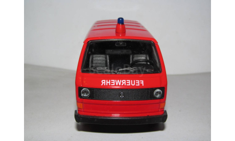 модель пожарный фургон 1/40 Volkswagen T3 Van VW Welly металл 1:40 1/36 1:36 Pull Back пожарная, масштабная модель, 1:43, 1/43