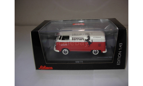 модель 1/43 фургон Volkswagen VW T1 Ferrari Schuco Limited металл 1:43, масштабная модель, scale43