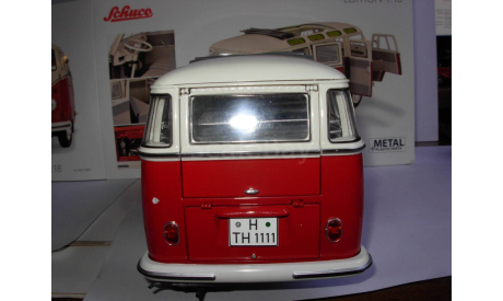 модель 1/18 микроавтобус Volkswagen VW T1b Samba Schuco металл 1:18, масштабная модель, scale18
