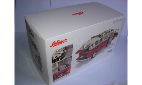 модель 1/18 микроавтобус Volkswagen VW T1b Samba Schuco металл 1:18, масштабная модель, scale18