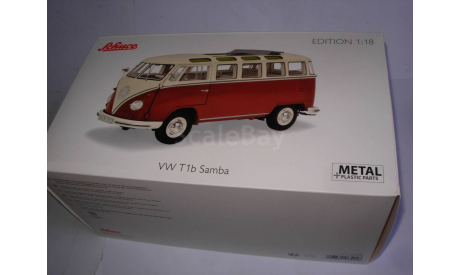 модель 1/18 микроавтобус Volkswagen VW T1b Samba Schuco металл 1:18, масштабная модель, scale18