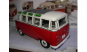 модель 1/18 микроавтобус Volkswagen VW T1b Samba Schuco металл 1:18, масштабная модель, scale18