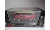 модель 1/43 микроавтобус Volkswagen VW T2 AEG Lavamat Schuco Limited металл 1:43 T2a, масштабная модель, scale43