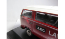 модель 1/43 микроавтобус Volkswagen VW T2 AEG Lavamat Schuco Limited металл 1:43 T2a, масштабная модель, scale43