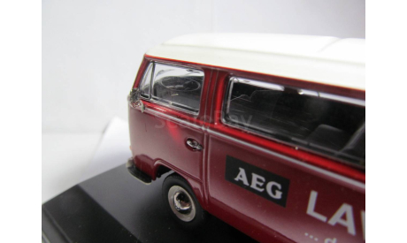 модель 1/43 микроавтобус Volkswagen VW T2 AEG Lavamat Schuco Limited металл 1:43 T2a, масштабная модель, scale43