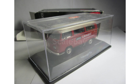 модель 1/43 микроавтобус Volkswagen VW T2 AEG Lavamat Schuco Limited металл 1:43 T2a, масштабная модель, scale43