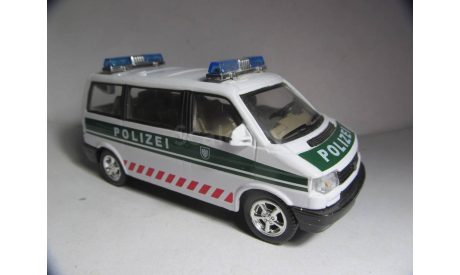 модель 1/43 полицейский Volkswagen T4 Polizei металл 1:43 полиция VW, масштабная модель, scale43
