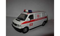 модель 1/43 Volkswagen VW T4 Скорая Медицинская Помощь Ambulance медицинский фургон Скорая помощь металл 1:43, масштабная модель, scale43