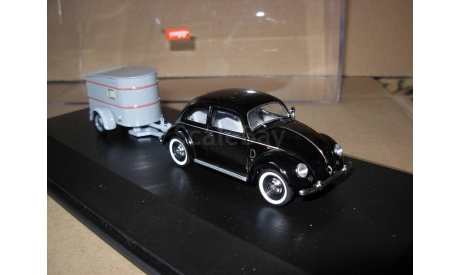 модель 1/43 Volkswagen Beetle Жук + прицеп G2 Schuco Limited металл 1:43, масштабная модель, scale43