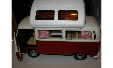 модель 1/18 микроавтобус Volkswagen VW T2 T2a Campingbus Schuco металл 1:18, масштабная модель, scale18