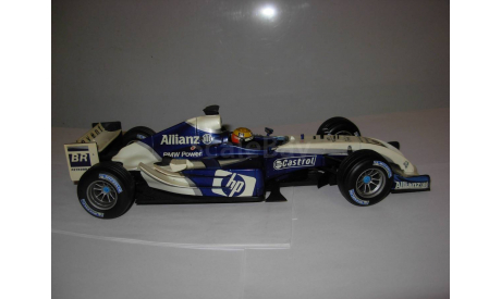 модель F1 Формула 1 1/18 Williams BMW FW26 2004 #4 Ralf Schumacher Hot Wheels / Mattel металл 1:18, масштабная модель, scale18, Hot Wheels/Mattel.