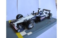 модель F1 Формула 1 1/18 Williams BMW FW23 2001 #6 Compaq Monza Montoya Hot Wheels / Mattel металл 1:18, масштабная модель, Hot Wheels/Mattel, scale18