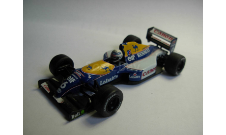 модель 1/43 F1 Formula/Формула-1 Williams FW14 1991-1992 #6 Riccardo Patrese Onyx металл 1:43, масштабная модель, scale43