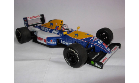 модель F1 Формула-1 1/24 Williams Renault FW14 #5 1992 Nigel Mansell ONYX Portugal металл, масштабная модель, 1:24