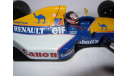 модель F1 Формула-1 1/24 Williams Renault FW14 #5 1992 Nigel Mansell ONYX Portugal металл, масштабная модель, 1:24