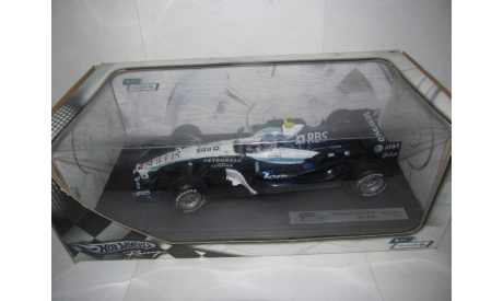 модель F1 Формула 1 1/18 Williams Toyota BMW FW29 2007 #17 Alex Wurz Hot Wheels Mattel металл 1:18, масштабная модель, Hot Wheels/Mattel, scale18