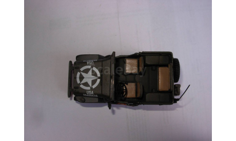 модель 1/43 джип Willys Jeep Hongwell металл 1:43, масштабная модель, scale43, Bauer/Cararama/Hongwell