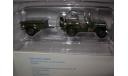 модель 1/43 джип Willys Jeep + trailer с прицепом Hachette металл 1:43, масштабная модель, scale43