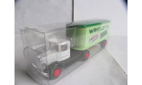 модель 1/64 тягач с полуприцепом Wrigley’s металл 1:64, масштабная модель, scale64