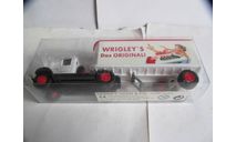 модель 1/64 тягач с полуприцепом Wrigley’s металл 1:64, масштабная модель, scale64