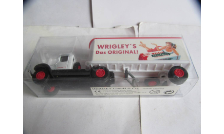 модель 1/64 тягач с полуприцепом Wrigley’s металл 1:64, масштабная модель, scale64