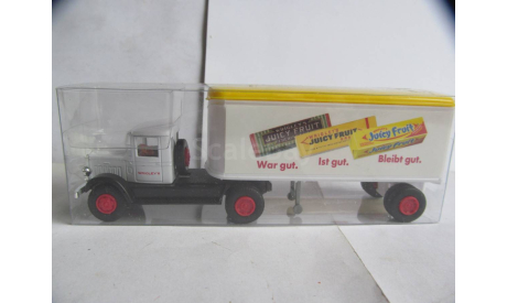 модель 1/64 тягач с полуприцепом Wrigley’s металл 1:64, масштабная модель, scale64