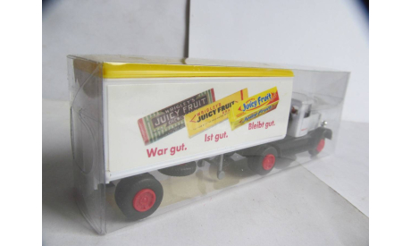 модель 1/64 тягач с полуприцепом Wrigley’s металл 1:64, масштабная модель, scale64