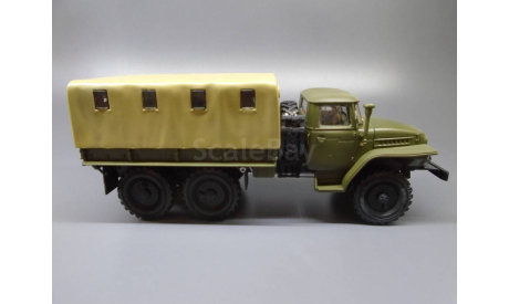 Урал 375Д, масштабная модель, AVD Models, scale43