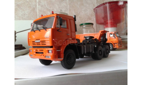 КамАЗ-65225 дорестайлинг, масштабная модель, AVD Models, scale43