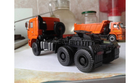 КамАЗ-65225 дорестайлинг, масштабная модель, AVD Models, scale43
