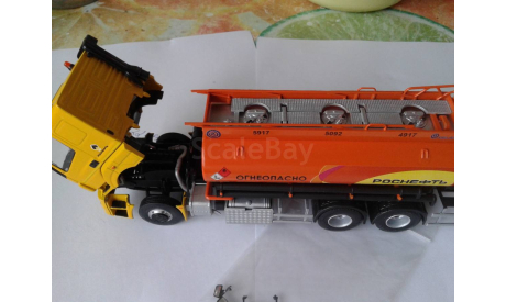 КамАЗ-65207 БЕЦЕМА Роснефть, масштабная модель, AVD Models, scale43