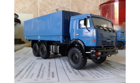 КамАЗ-43118 дорестайлинг, масштабная модель, AVD Models, scale43