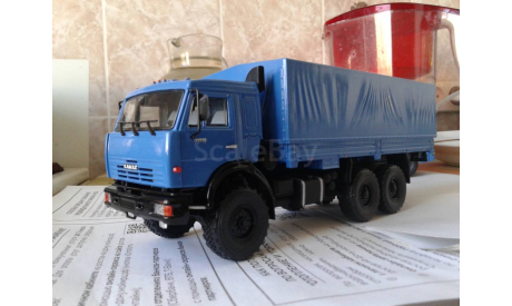 КамАЗ-43118 дорестайлинг, масштабная модель, AVD Models, scale43