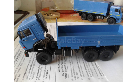 КамАЗ-43118 дорестайлинг, масштабная модель, AVD Models, scale43