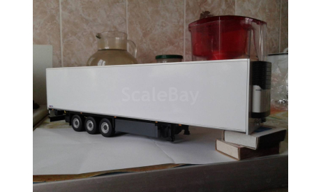 Полуприцеп рефрижератор SCHMITZ, масштабная модель, частный мастер, scale43