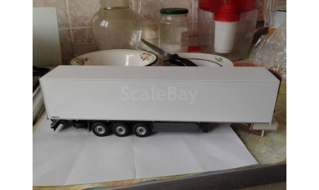 Полуприцеп рефрижератор SCHMITZ, масштабная модель, частный мастер, scale43