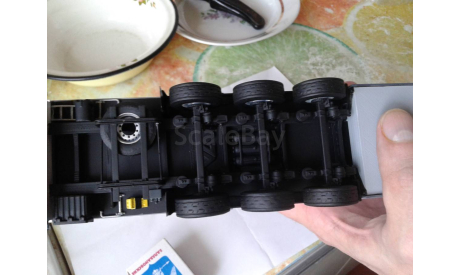 Полуприцеп рефрижератор SCHMITZ, масштабная модель, частный мастер, scale43