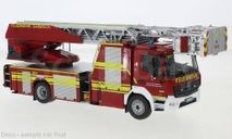 Mercedes-Benz Atego 1530 Metz-Rosenbauer DLA(K) 23/12 ’Fire Brigade Garmisch-Partenkirchen’ (пожарная лестница), масштабная модель, IXO, scale43