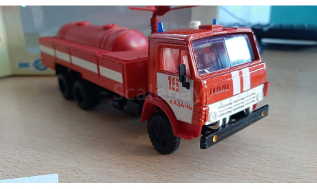 КАМАЗ 53213 пожарный, масштабная модель, Элекон, scale43
