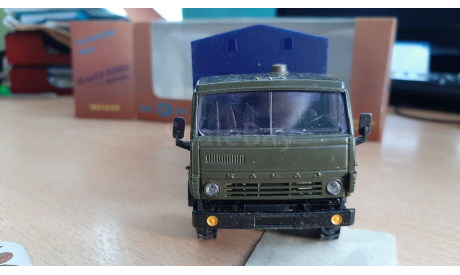 КАМАЗ 43105 с тентом, масштабная модель, Элекон, scale43