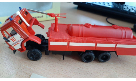 КАМАЗ 53213 пожарный, масштабная модель, Элекон, 1:43, 1/43