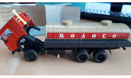 КАМАЗ 53212 молоковоз, масштабная модель, Элекон, scale43