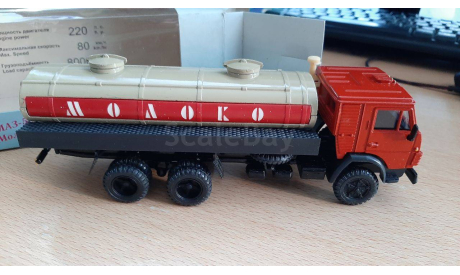КАМАЗ 53212 молоковоз, масштабная модель, Элекон, scale43