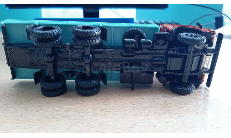 КАМАЗ 53212 с тентом, масштабная модель, Элекон, scale43