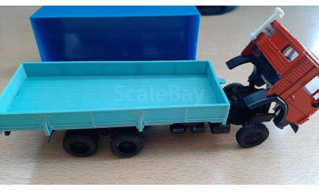 КАМАЗ 53212 с тентом, масштабная модель, Элекон, scale43