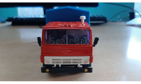 КАМАЗ 53212 с тентом, масштабная модель, Элекон, scale43
